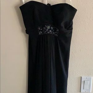 Strapless Black like new Formal